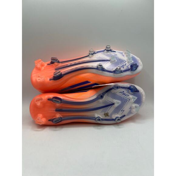 Adidas F50 Elite FG “Beam Orange Lucid Blue” size 5 men’s/6 women’s